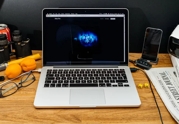 Apple Computers на WWDC анонсировала новые iMac Pro — стоковое фото