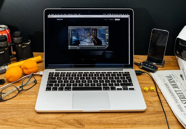 Komputery Apple Wwdc Najnowsze ogłoszenia iMac Pro — Zdjęcie stockowe