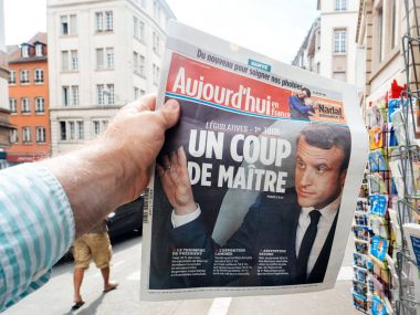 Aujord 'hui un coup de maitre Emmanuel Macron