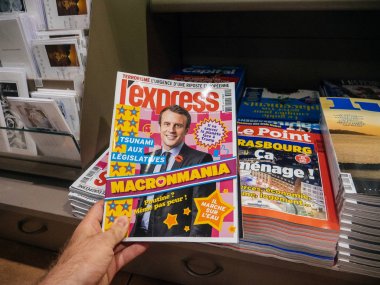 Fransız legislativ Macronmania Emmanuel Macron basın tepkiler