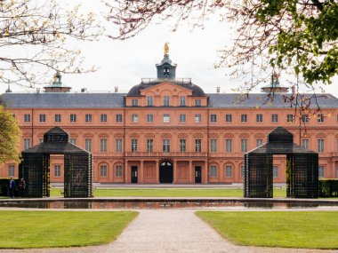 Görkemli Schloss Rastatt, olarak da bilinen Residenzschl görünümünü
