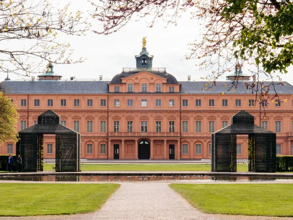 Görkemli Schloss Rastatt, olarak da bilinen Residenzschl görünümünü