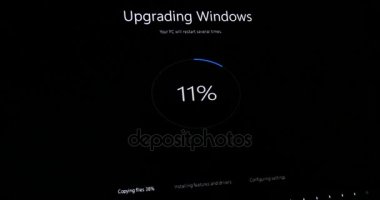 Yükseltme windows 10 mesaj ile - ekran