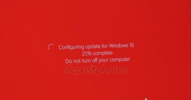 Windows 10 güncelleştirmesi yapılandırma ile ekran
