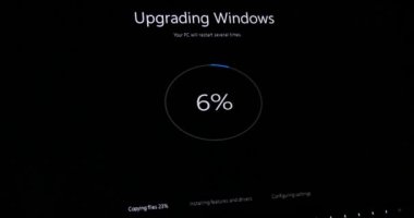 Yükseltme windows 10 mesaj ile - ekran