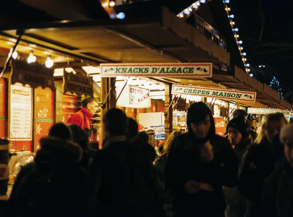 Marché alimentaire de Noël au Marché de Noël — Photo