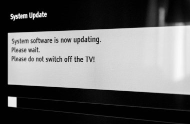 Sistem yazılımı şimdi meesage güncelleştiriyor