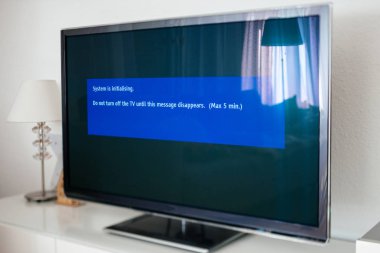 V güncelleştirme sırasında kapatmak için değil 