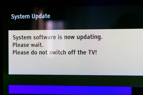 Sistem yazılımı şimdi meesage güncelleştiriyor