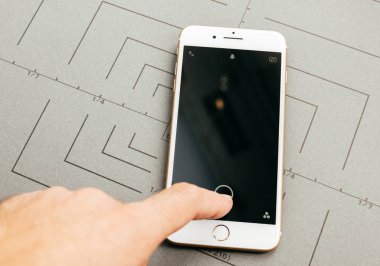 snapchat app iPhone 7 Plus uygulama yazılım