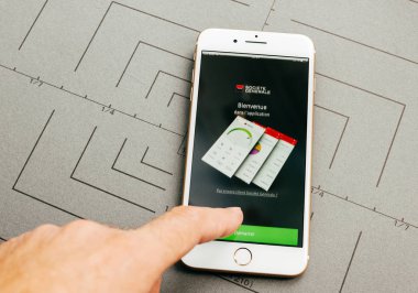 societe generale, online bankacılık, iphone 7 applicat artı