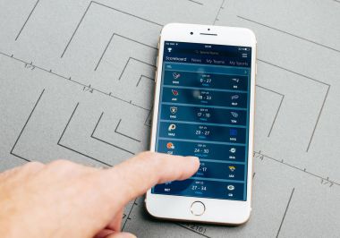 Spor app iPhone 7 Plus uygulama yazılım