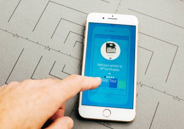 HP app iPhone 7 Plus uygulama yazılım