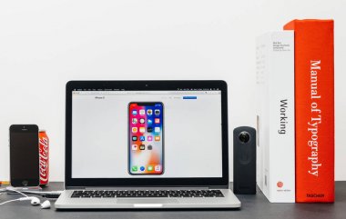 Ana ekran apple apps ile en son iphone X 10 