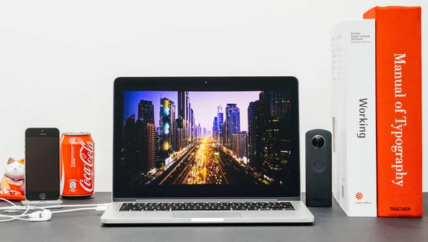 Apple Keynote com — Fotografia de Stock