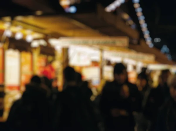 Різдвяний продовольчий ринок стоїть на Різдвяному ринку — стокове фото