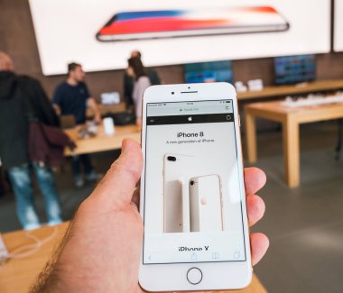 Yeni iphone 8 ve iphone 8 artı Apple Store ile
