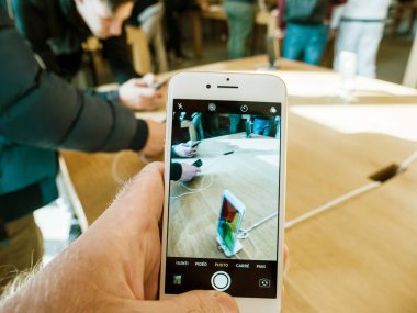 kamera s yeni iphone 8 ve iphone Apple Store 8 Plus