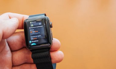 Yeni Apple Watch serisi 3 sağlık uygulaması, kalp hızı izlemek app 