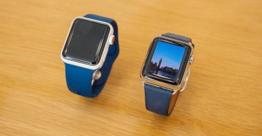 Yeni Apple Watch serisi 3 büyük ben animasyon 