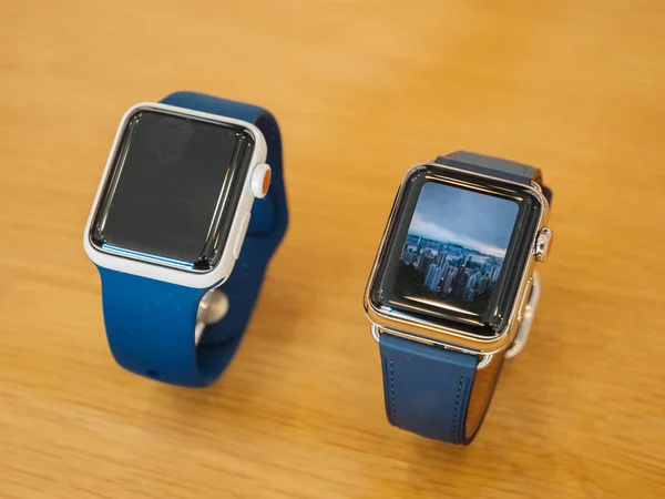 新 Apple Watch 系列 3 数字 fae 纽约 — 图库照片