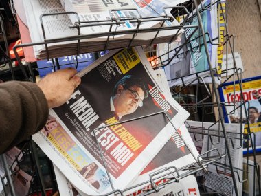 Medya benim jean Luc Melenchon gazete kurtuluş Fransa 