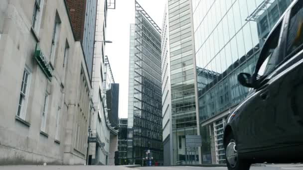 Auto sulle strade di Londra — Video Stock