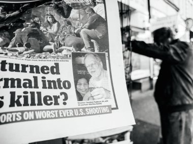 2017 Las Vegas Strip gazete katilin Stephen fotoğraf çekim 