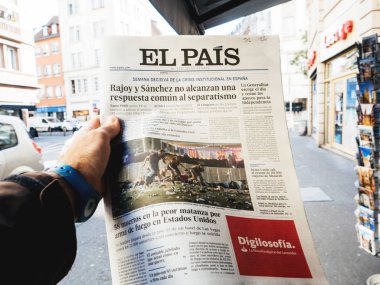2017 Las Vegas Strip El Pais gazetesi çekim 