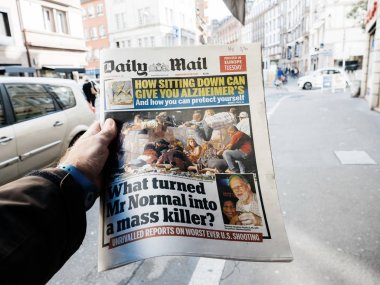 2017 Las Vegas Strip Daily mail, gazete çekim 