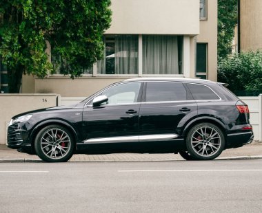 Güçlü lüks Audi V6 araba