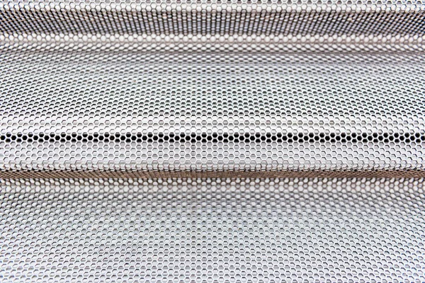 Aluminium métallique surface lignes modèle — Photo