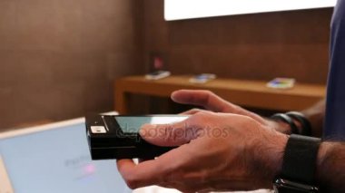 Elma dahi satıcı X iphone tarama