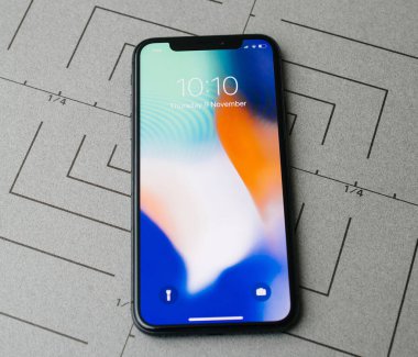 İPhone X 10 app uygulama yazılım duvar kağıdı ayarlamak