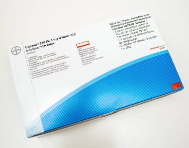 Ultravist - Iopromide paket üzerinde kontrast ajan içeren 