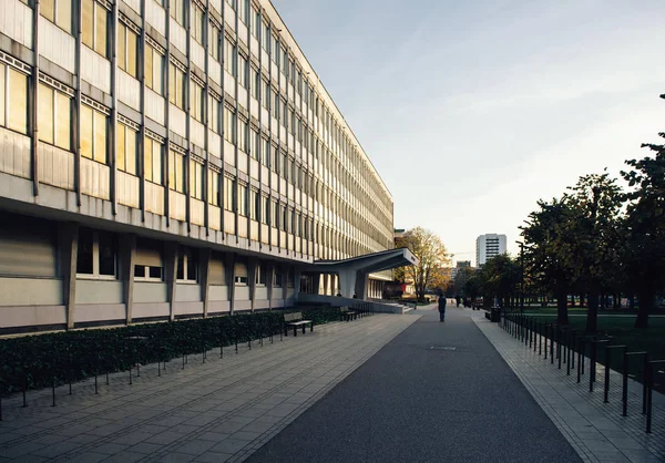 Kampüs Strasbourg Üniversitesi boş