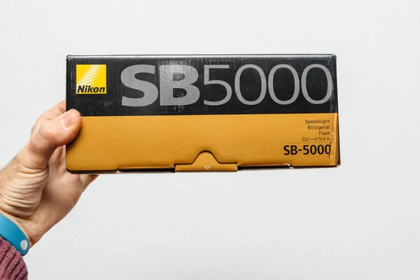 Blesk Nikon Sb-5000 nabízí Radio Control Advanced bezdrátových — Stock fotografie