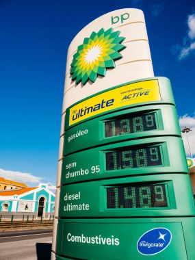  Üzerinden aşağıda gösterilen tüm gaz p Bp British Petroleum totem görüntülemek