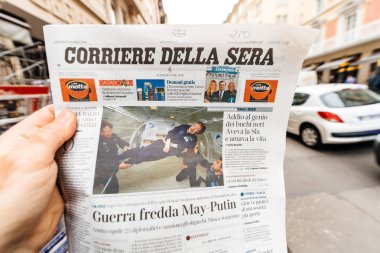 Corriere della sera gazetesi Stephen Hawking ölümü ile ilgili olarak