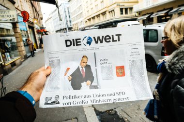 Die Welt 2018 winne ile gelen Rus Cumhurbaşkanlığı