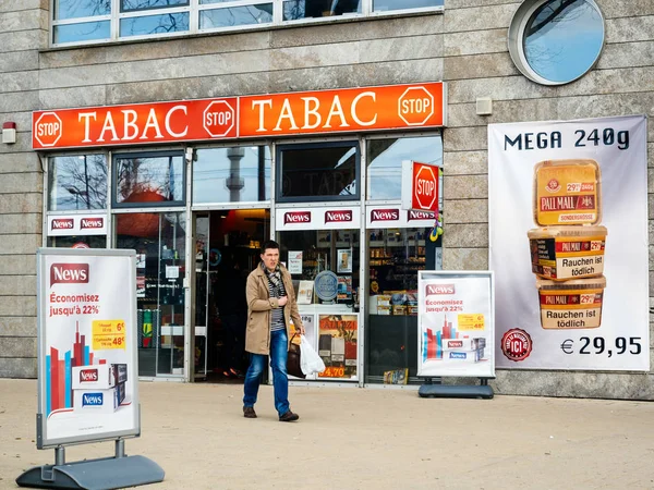 Tabac tabac en Allemagne près de Strasbourg — Photo