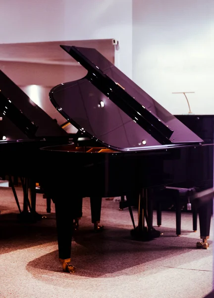Piano de luxo grand roayl concerto no quarto de luxo — Fotografia de Stock