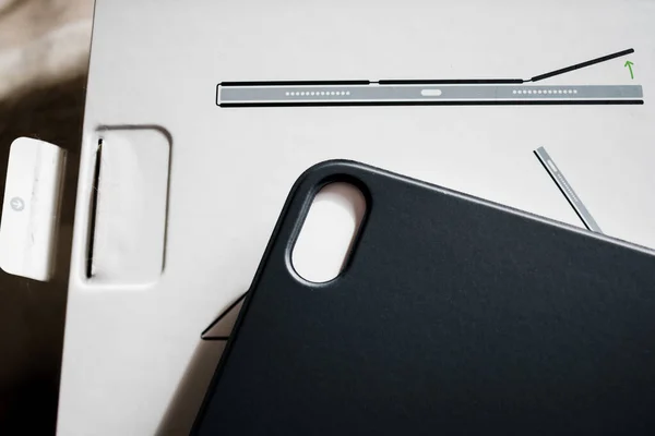 New Apple Computers ipad Pro folio case protection — стокове фото