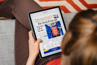 İngiliz The Daily Telegraph, Brexit 'le ilgili haberler