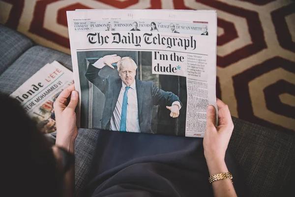K Egyesült Királyság miniszterelnöke im the dude title — Stock Fotó