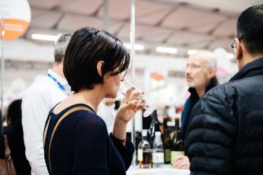 Fuar fuarı Vignerons Fransa 'nın bağımsız şarap üreticileri