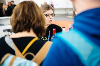 Fuar fuarı Vignerons Fransa 'nın bağımsız şarap üreticileri