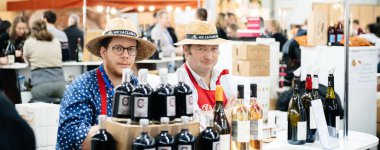 Fuar fuarı Vignerons Fransa 'nın bağımsız şarap üreticileri