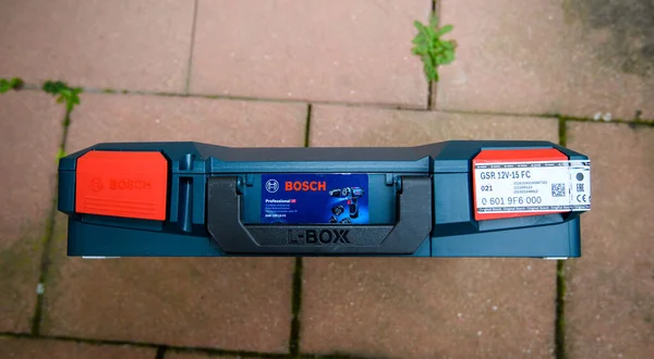 Nueva caja de Bosch L-Boxx Systainers de Bosch Professional tool —  Fotos de Stock