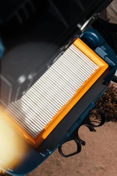 Yeni profesyonel ıslak ve kuru süpürge için M sınıfı filtre — Stok fotoğraf